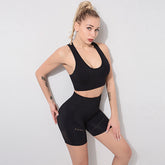 Conjunto Shorts Biking + Top Ceñido